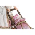 Miniatyrbild 3 av 4: Prydnadsfigur DKD Home Decor Tomte Jul Grå Rosa Trä 42 x 22 x 50 cm