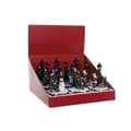 Miniatyrbild 4 av 4: Prydnadsfigur DKD Home Decor LED Ljus Harts Snögubbe (9 x 9 x 13 cm) (2 antal)