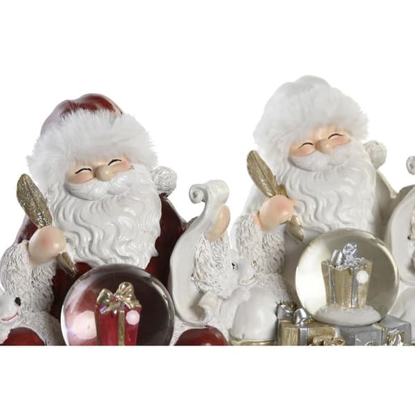 Julgranskula DKD Home Decor Harts (2 antal) (14 x 12 x 14 cm)
