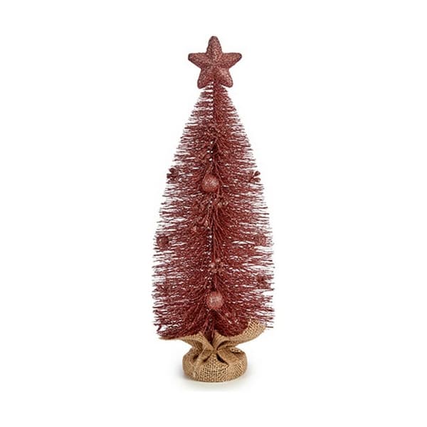 Julgran med stjärna Krist+ FG20-19WS072 Rosa 13 x 41 x 13 cm