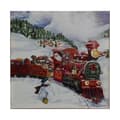 Miniatyrbild 2 av 2: Tavla Dekorativ LED Jul 38 x 38 cm