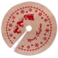Miniatyrbild 1 av 2: Julgranskjol Jute 100 cm