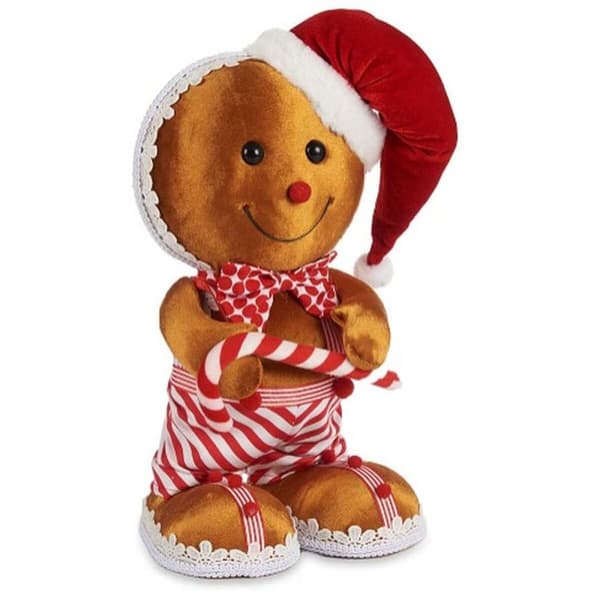 Prydnadsfigur Kex Brun Röd polystyren 19 x 33 x 15 cm (4 antal)