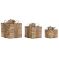 Miniatyrbild 1 av 4: Julgranskula DKD Home Decor Naturell 25 x 25 x 25 cm (3 Delar)