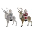 Miniatyrbild 1 av 4: Julgranskula DKD Home Decor Multicolour Ren 17,5 x 9 x 23 cm (2 antal)