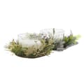 Miniatyrbild 3 av 4: Ljus DKD Home Decor Gyllene Silvrig Jul 21,5 x 21,5 x 8,5 cm (2 antal)