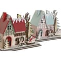 Miniatyrbild 4 av 4: Julgranskula DKD Home Decor Röd Ljusrosa 23,5 x 11 x 20,5 cm (2 antal)