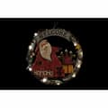 Miniatyrbillede 2 af 2: Julepynt DKD Home Decor Træ Tov Julemanden (2 pcs) (31 x 4 x 30 cm)