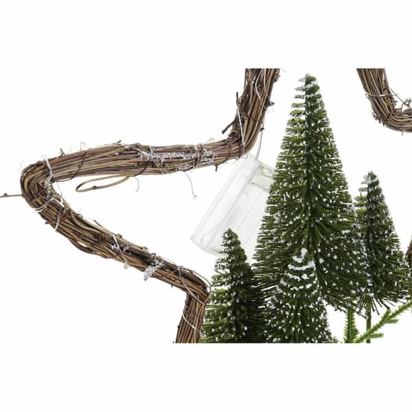 Julepynt DKD Home Decor Spanskrør (2 pcs) (43 x 10 x 43 cm)