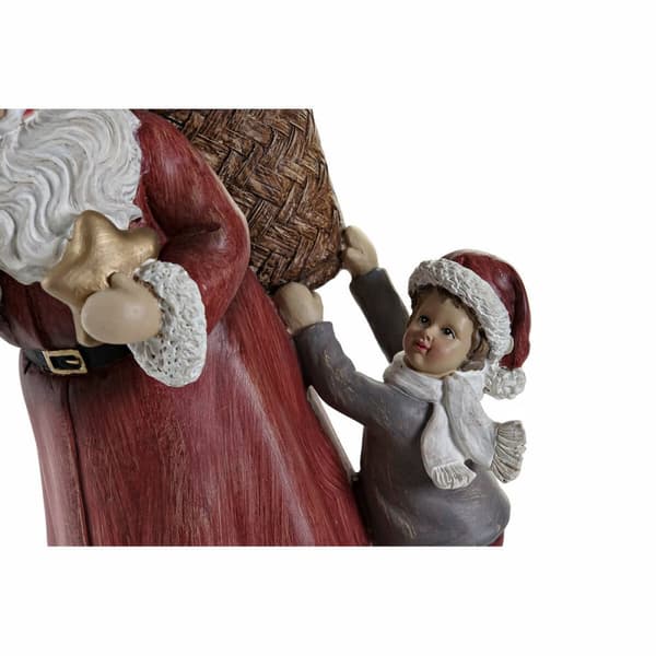 Dekorativ figur DKD Home Decor Julemanden Harpiks (15 x 11 x 27 cm)