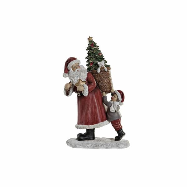 Dekorativ figur DKD Home Decor Julemanden Harpiks (15 x 11 x 27 cm)