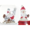 Miniatyrbillede 2 af 2: Julekugle DKD Home Decor Harpiks Krystal Julemanden (2 pcs) (9.5 x 9.5 x 13.5 cm)