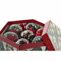 Miniatyrbillede 2 af 3: Julekugler DKD Home Decor Julemanden PVC (7 pcs) (7.5 x 7.5 x 12 cm)
