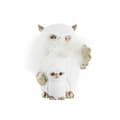 Miniatyrbillede 3 af 3: Julepynt DKD Home Decor Ugle Harpiks (7,5 x 7 x 10 cm) (2 enheder)