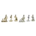 Miniatyrbillede 1 af 3: Julepynt DKD Home Decor Harpiks Tog (28 x 5 x 12 cm) (2 enheder)