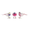 Miniatyrbillede 1 af 3: Julepynt DKD Home Decor Polyester Ptica (18 x 8 x 13 cm) (3) (3 enheder)