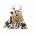 Miniatyrbillede 3 af 3: Julepynt DKD Home Decor Polyester Rensdyr (9 x 12 x 15 cm) (2 enheder)
