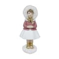 Miniatyrbillede 2 af 2: Julepynt DKD Home Decor Harpiks Piger (4 x 4 x 9,5 cm) (2 enheder)