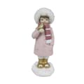 Miniatyrbillede 1 af 2: Julepynt DKD Home Decor Harpiks Piger (4 x 4 x 9,5 cm) (2 enheder)