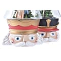 Miniatyrbillede 5 af 5: Lysdekoration DKD Home Decor Jul Rød Hvid (15 x 13,5 x 24 cm) (2 enheder)