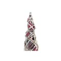 Miniatyrbillede 2 af 4: Indretning DKD Home Decor Kegler Jul LED Hvid Sort Rød Natur snefald 20 x 20 x 80 cm (3 Dele)