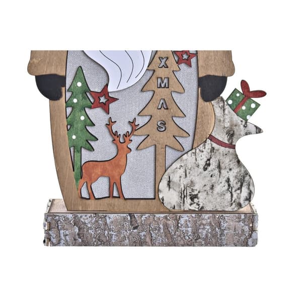 Lysdekoration DKD Home Decor Jul (18 x 7 x 40,5 cm) (3 enheder)