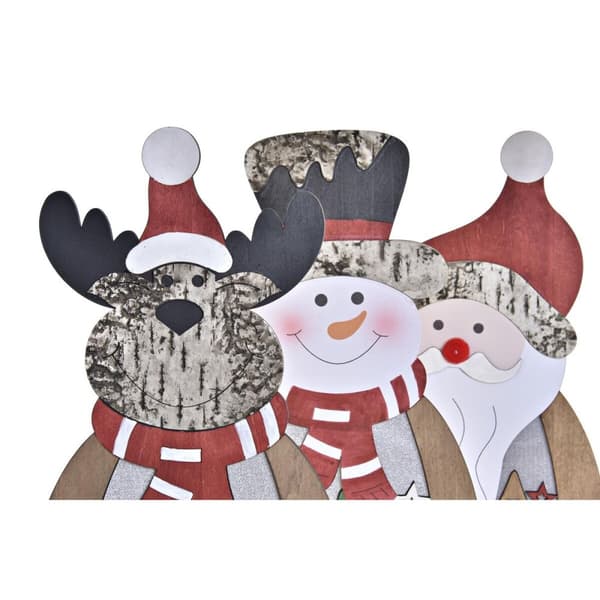 Lysdekoration DKD Home Decor Jul (18 x 7 x 40,5 cm) (3 enheder)