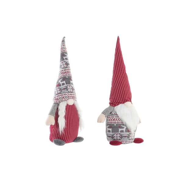 Julepynt DKD Home Decor Dværg Polyester (24 x 14 x 58 cm) (2 enheder)