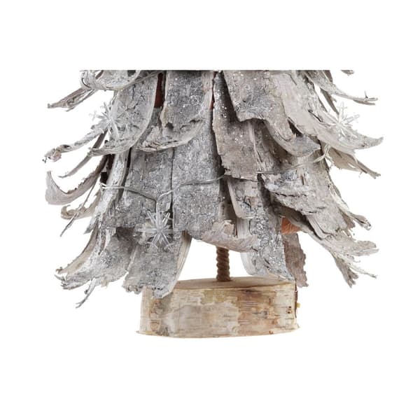 Juletræ DKD Home Decor Grå Natur Birk 35 x 35 x 96 cm