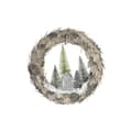 Miniatyrbillede 1 af 3: Juleguirlande DKD Home Decor LED Lys Huse 46 x 7,5 x 46 cm