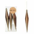 Miniatyrbillede 2 af 2: Juledekorationssæt Krist+ 00899 Brun PVC Strakt 8,5 x 3,5 x 19 cm (12 enheder)