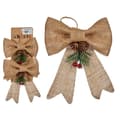 Miniatyrbillede 2 af 2: Juledekorationssæt Krist+ 65563 Brun Rød Grøn 14 x 3 x 19 cm Lasso (12 enheder)