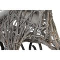 Miniatyrbillede 3 af 5: Julepynt DKD Home Decor Ren og slæde Hvid flet Rensdyr 75 x 20 x 53 cm