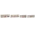 Miniatyrbillede 1 af 4: Hængende dekoration DKD Home Decor Rød Pink Træ 23 x 1,5 x 9 cm (6 Dele) (4 enheder)