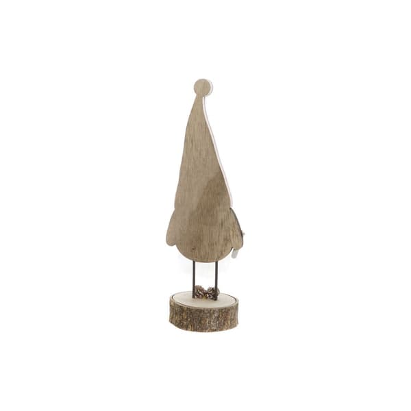 Julepynt DKD Home Decor Natur Lyserød Dværg 10 x 8 x 23,5 cm (2 enheder)