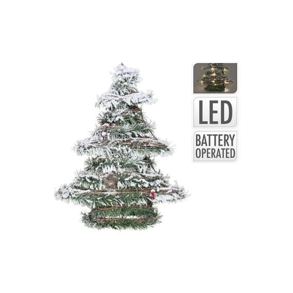 Julgran - GENERISK - 40 cm - Rottin - LED - Inomhus