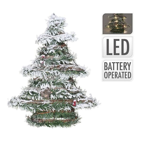 Julgran - GENERISK - 40 cm - Rottin - LED - Inomhus