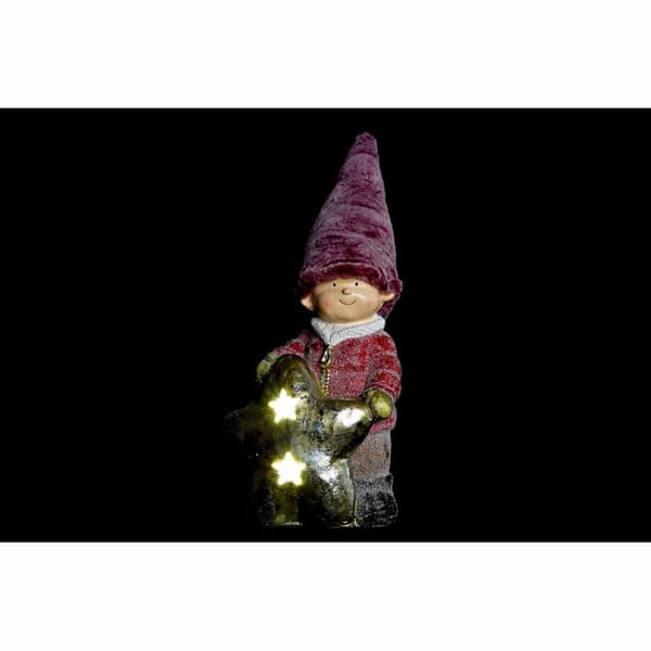 Julgranskula DKD Home Decor Pojkar Magnesium (25,5 x 18,5 x 55 cm) (2 antal)