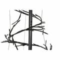 Miniatyrbillede 2 af 6: Juletræ DKD Home Decor Hvid Sort Metal 70 x 70 x 190 cm (2 enheder)
