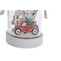 Miniatyrbillede 2 af 3: Lysdekoration DKD Home Decor Jul Natur Hus (2 enheder) (9 x 9 x 17 cm)