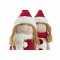 Miniatyrbillede 2 af 3: Dekorativ figur DKD Home Decor Jul Dukke Polyester Piger (11 x 7 x 43 cm) (2 enheder)