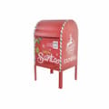 Miniatyrbillede 1 af 3: Brevkasse DKD Home Decor Hvid Rød Metal 29 x 24 x 52 cm