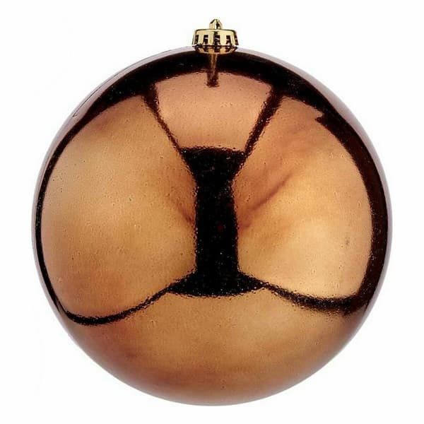 Julgranskula Krist+ 00839 Brun Plast (12 antal)