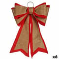 Miniatyrbillede 1 af 2: Lasso Krist+ HJ1-12074 Rød Gylden PVC 40 x 60 cm Julepynt (6 enheder)