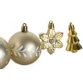 Miniatyrbild 3 av 4: Julgranskulor Home ESPRIT Gyllene PVC 24 x 6 x 35 cm