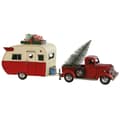 Miniatyrbillede 1 af 4: Julepynt Home ESPRIT Rød Campingvogn 73 x 19 x 28,5 cm