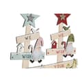 Miniatyrbillede 3 af 3: Juletræ DKD Home Decor Rød Pink Træ 17,5 x 5 x 38 cm (2 enheder)