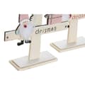 Miniatyrbillede 2 af 3: Juletræ DKD Home Decor Rød Pink Træ 17,5 x 5 x 38 cm (2 enheder)