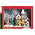 Miniatyrbillede 4 af 4: Adventskalender DKD Home Decor Lastbil LED Lys Træ MDF (31 x 9 x 20 cm)