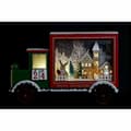 Miniatyrbillede 2 af 4: Adventskalender DKD Home Decor Lastbil LED Lys Træ MDF (31 x 9 x 20 cm)